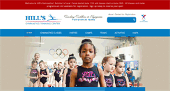 Desktop Screenshot of hillsgymnastics.com